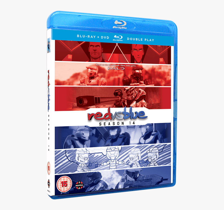 Red Vs Blue - Red Vs Blue Season 14 Blu Ray, HD Png Download, Free Download