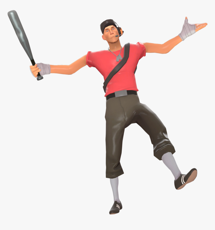 Latest - Red Scout Tf2, HD Png Download - kindpng.