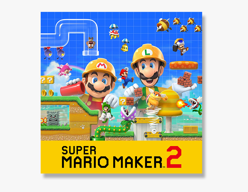 Supermariomaker2 Howtobuy Digital - Mario Maker 2 Release Date, HD Png Download, Free Download