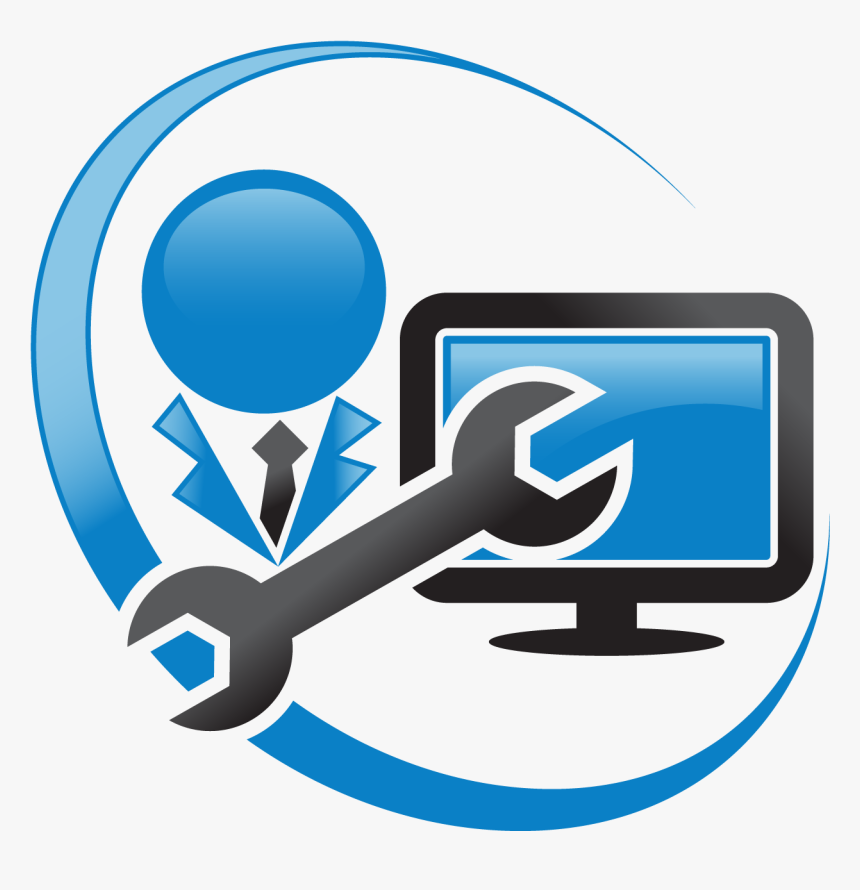 Serviciotecnico2 - Computer Service Logo Png, Transparent Png, Free Download