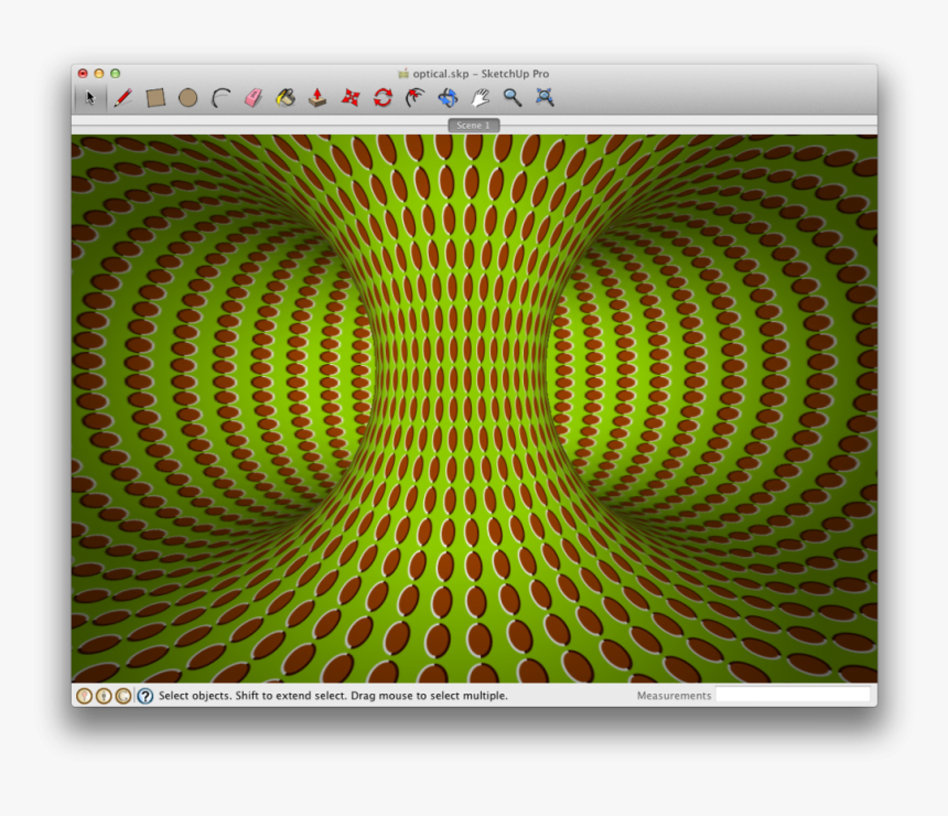 Optical Illusions In Sketchup - Circle, HD Png Download, Free Download