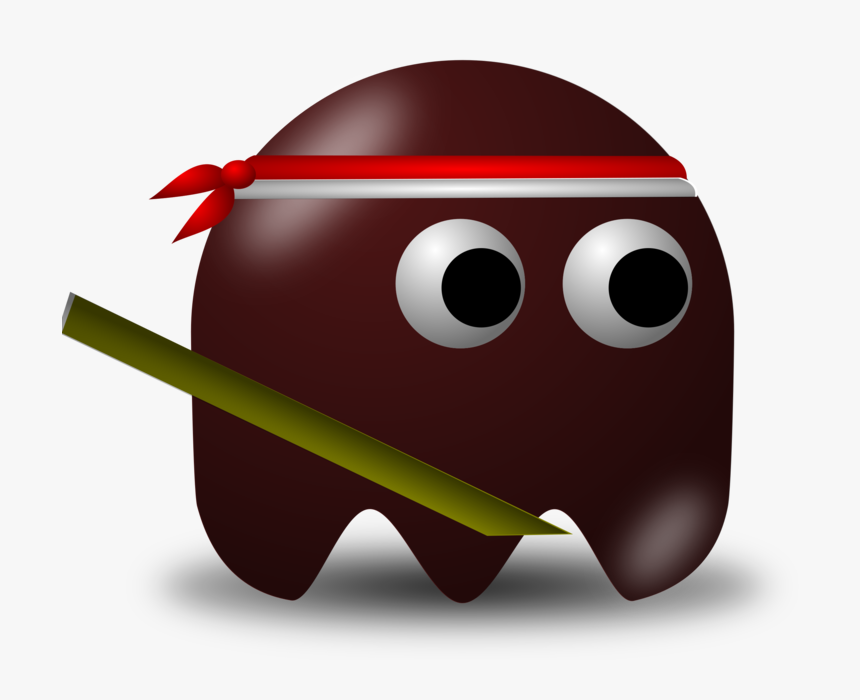 Fictional Character,smile,red - Pacman Blue, HD Png Download, Free Download