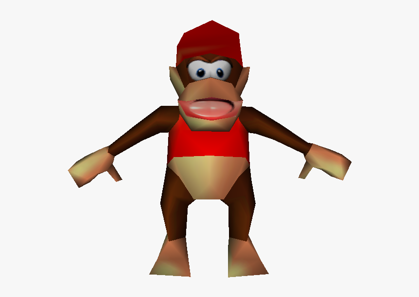 Diddy Kong Transparent Clipart , Png Download - Donkey Kong Png 64, Png Download, Free Download