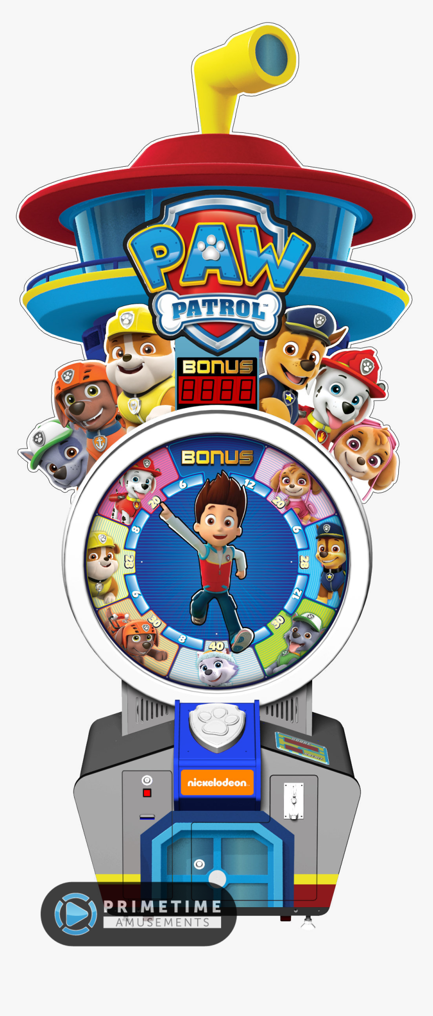 Paw Patrol Redemption Arcade Game By Andamiro And Nickelodeon - Number One Paw Patrol, HD Png Download, Free Download