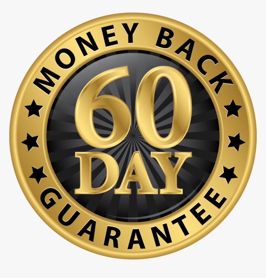 60 Day Money Back Guarantee - 60 Day Free Trial, HD Png Download, Free Download