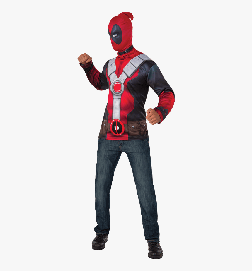 Adult Deadpool Costume Set - Deadpool Costume Male, HD Png Download, Free Download