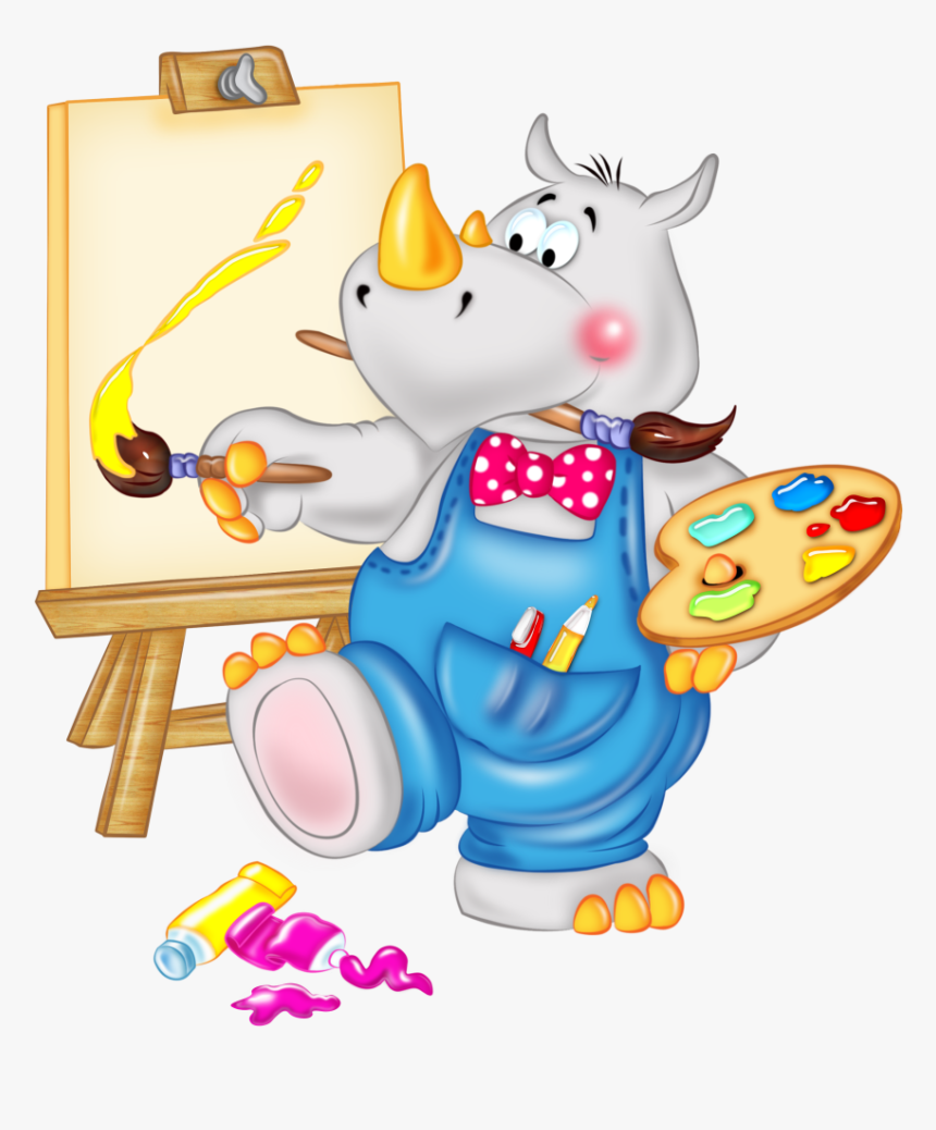 Animal Painter Clip Art, HD Png Download, Free Download