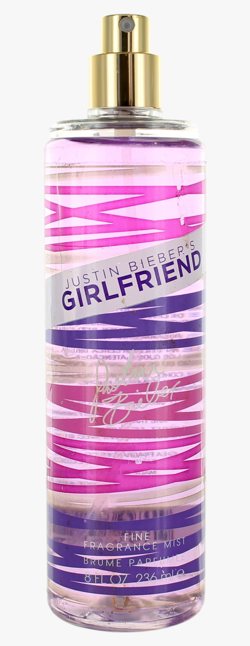 Girlfriend By Justin Bieber For Women Body Mist Perfume - Acrylic Paint, HD Png Download, Free Download