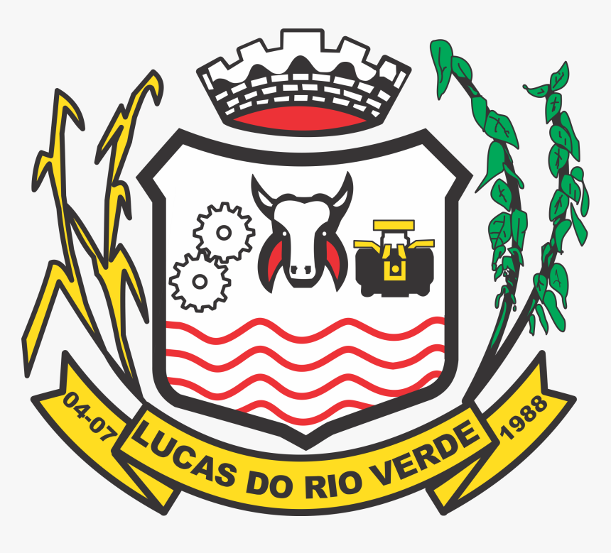 Brasão De Lucas Do Rio Verde - Prefeitura Municipal De Lucas Do Rio Verde, HD Png Download, Free Download