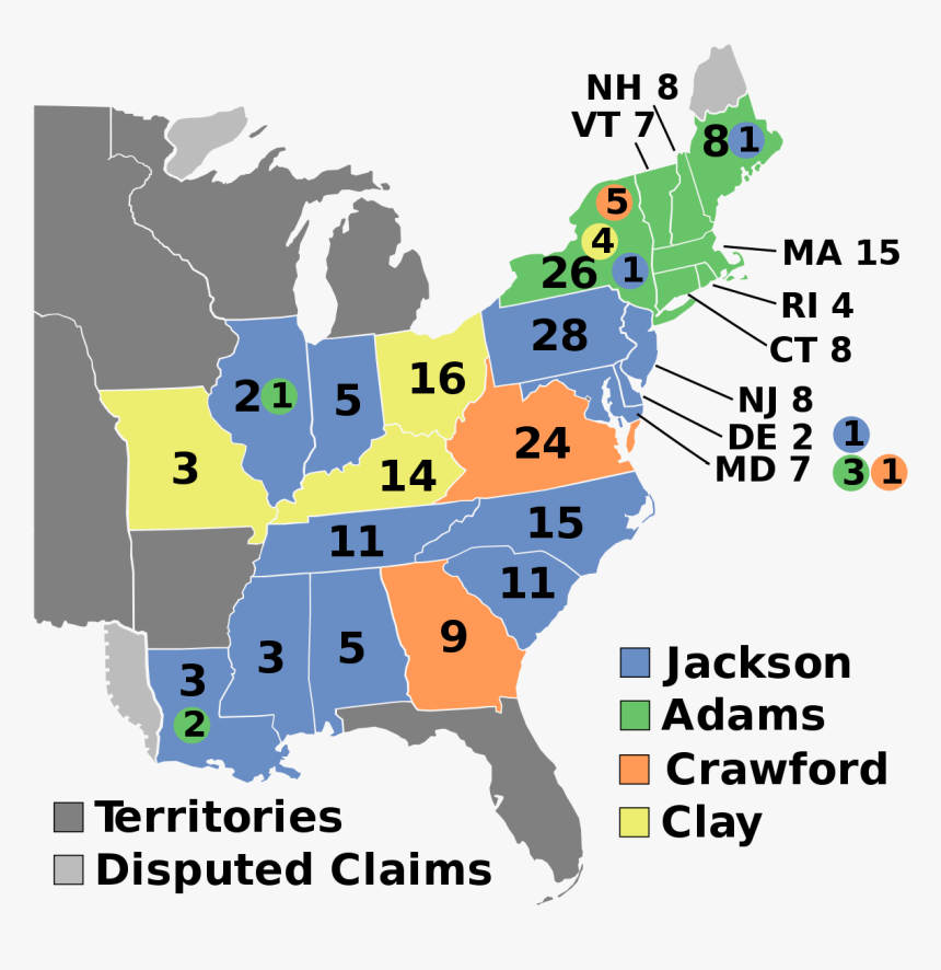 1824 Presidential Election, HD Png Download, Free Download