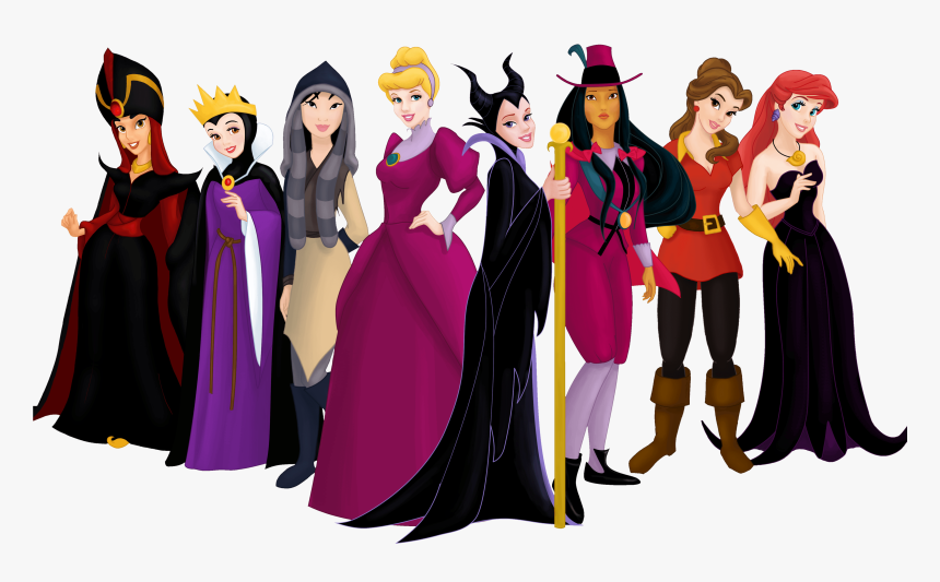 Evil Princesses Png Clipart Picture - Disney Princesses As Villains, Transparent Png, Free Download