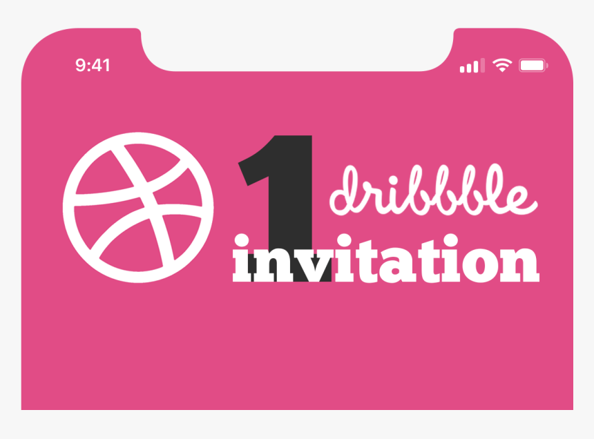 Invite - Dribbble, HD Png Download, Free Download