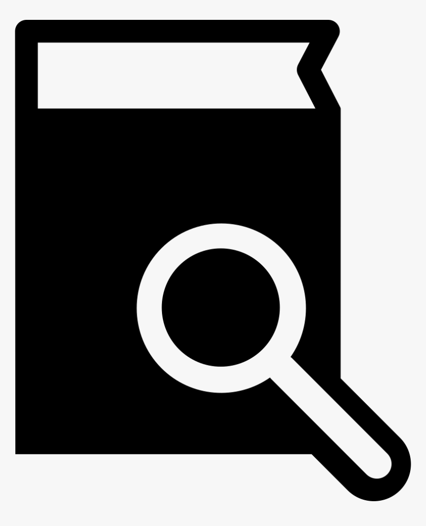 Book Search Interface Symbol - Search Book Icon Png, Transparent Png, Free Download