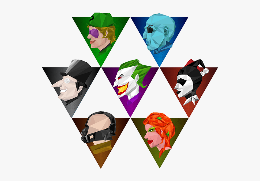 Batman Villains Png, Transparent Png, Free Download