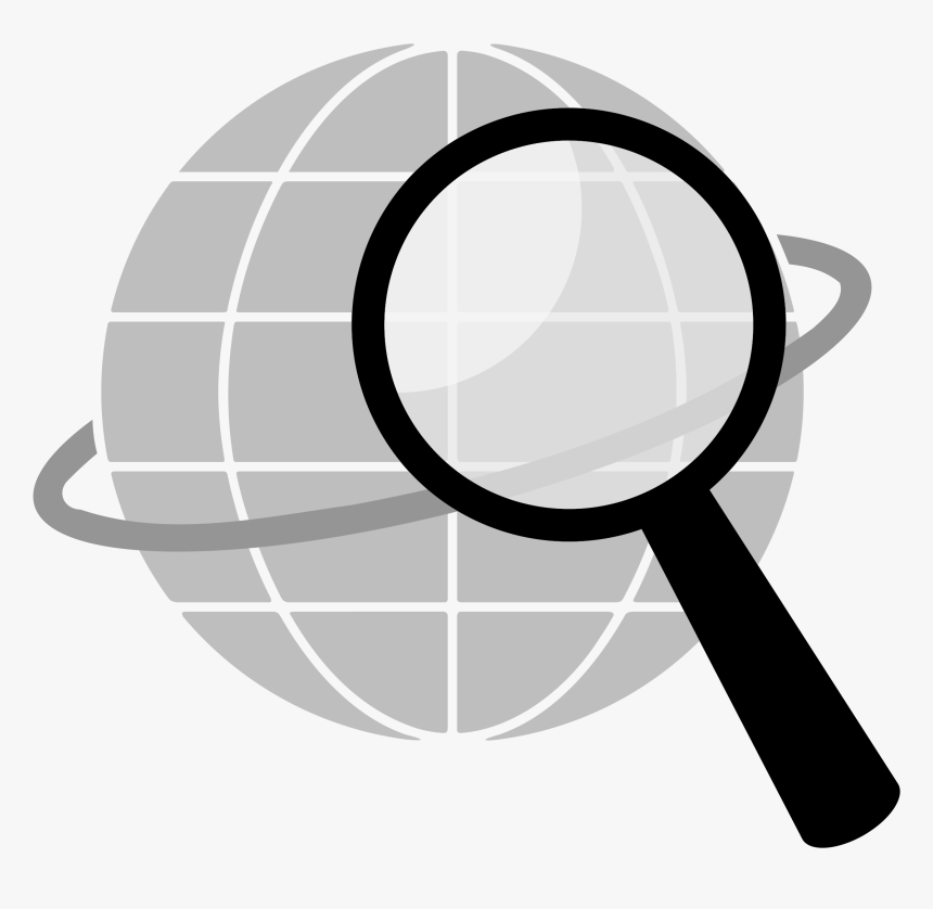 Simple Globe Search Icons Png - Searching For Life Partner, Transparent Png, Free Download