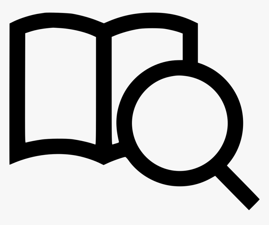 Learning Book Search - Book Search Icon Png, Transparent Png, Free Download