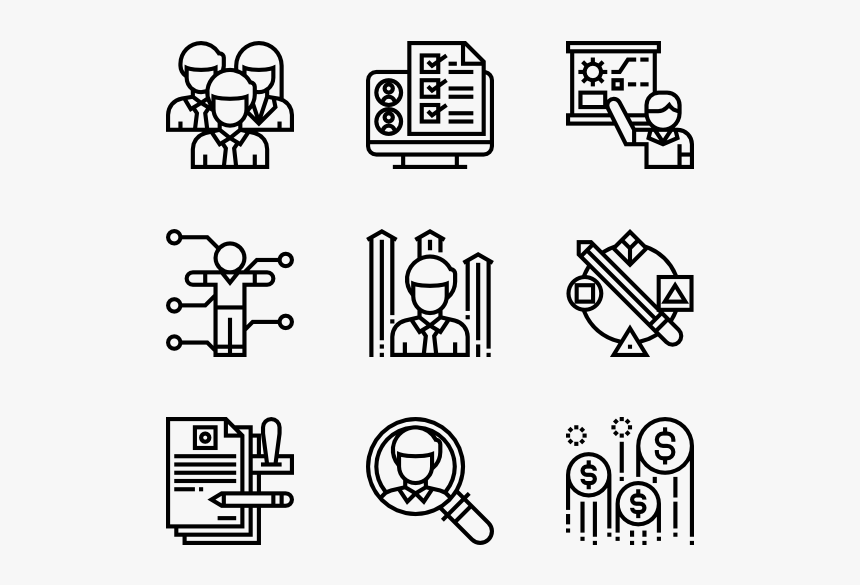 Human Resources - Education Icons Vector, HD Png Download, Free Download