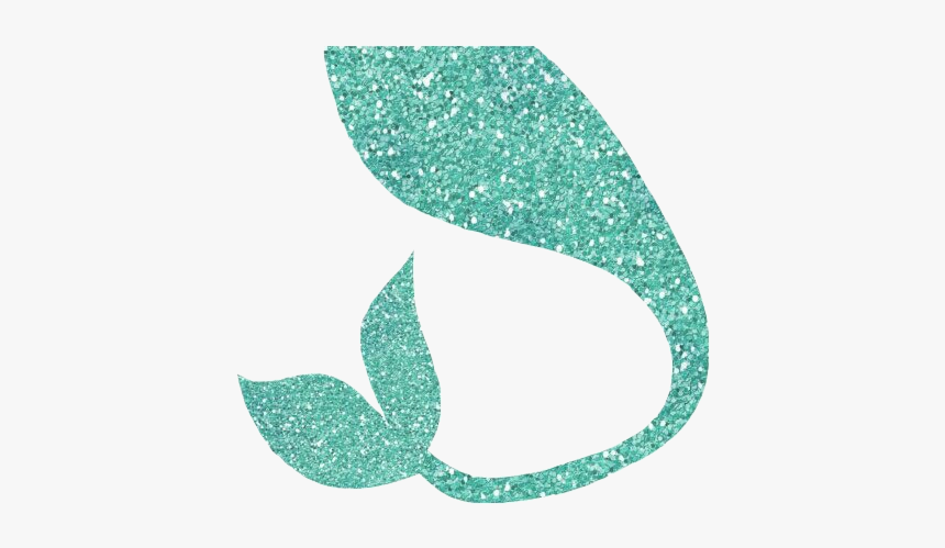 Mermaid Tail Freeuse Clipart Blank Invitation Themes - Glitter Mermaid Tail Vector, HD Png Download, Free Download