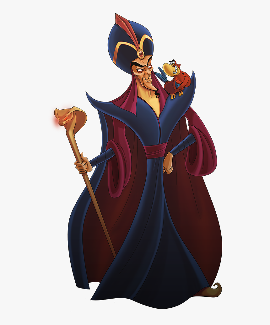 Disney Villains Png - Aladdin Jafar Png, Transparent Png, Free Download
