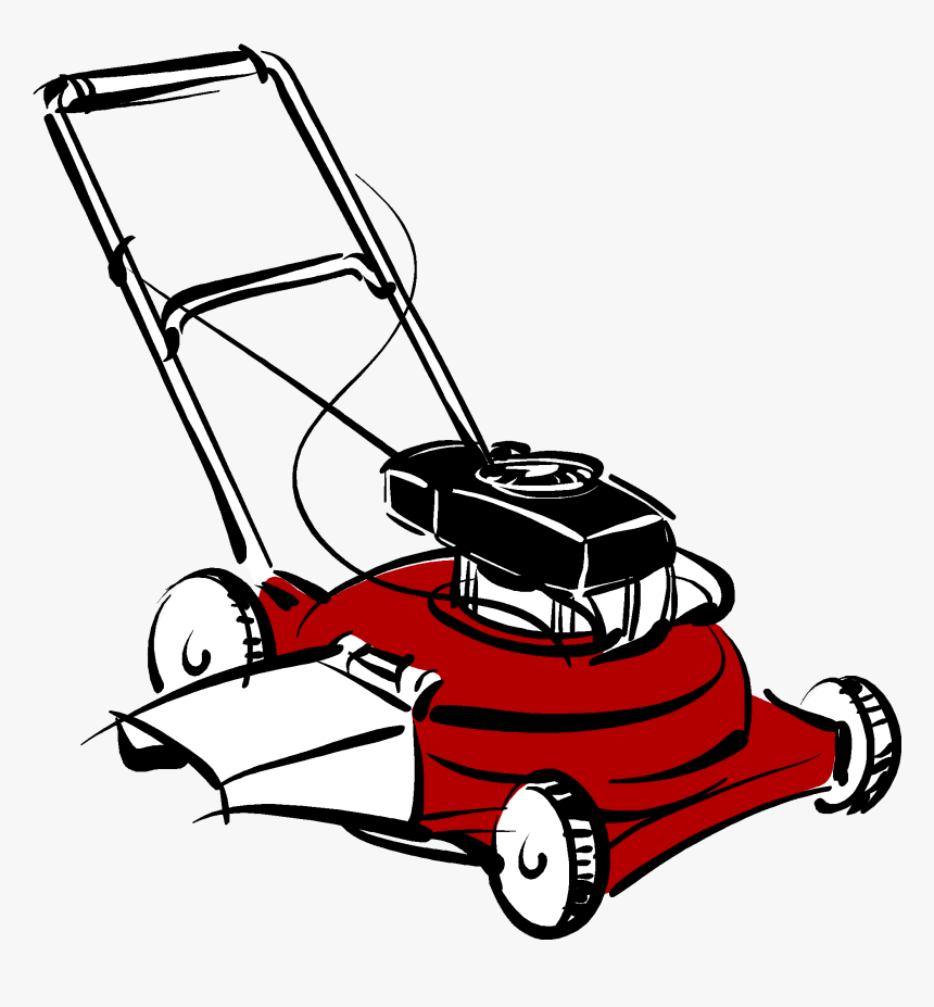 Lawn Mower Clipart Transparent, HD Png Download, Free Download