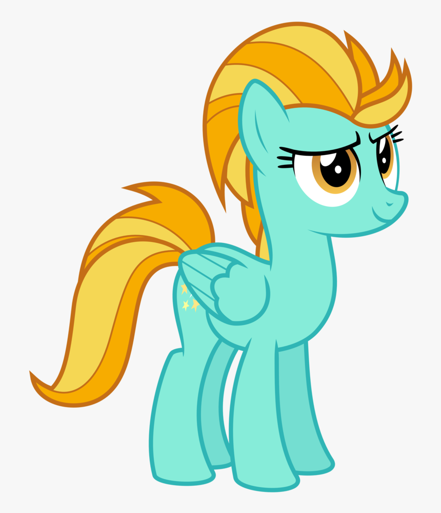 Standing Lightning Dust By Hankofficer-d - My Little Pony Lightning Dust, HD Png Download, Free Download