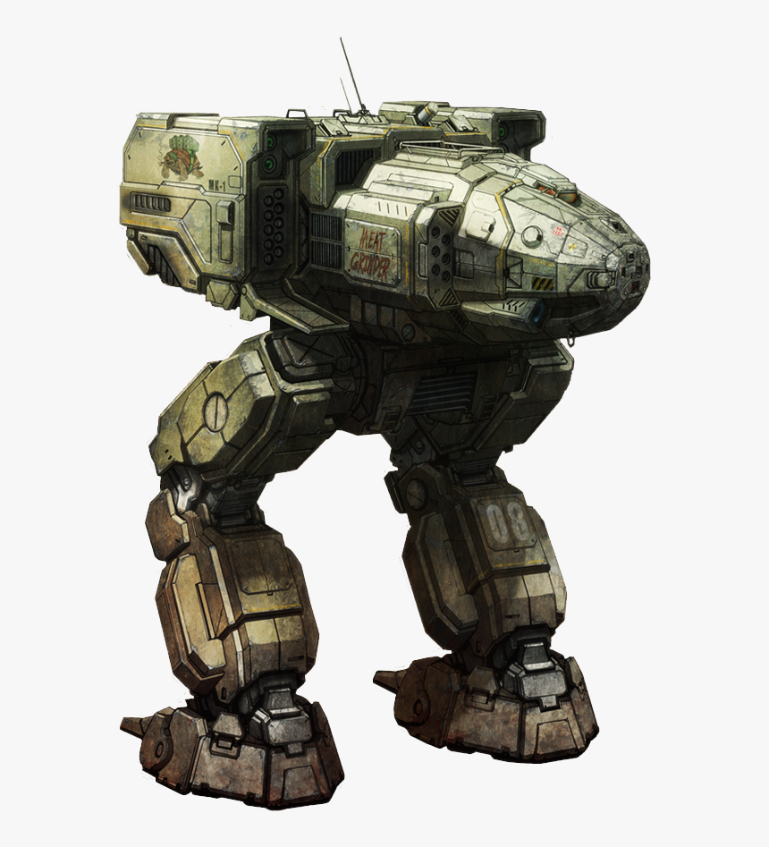 Battletech Stalker Through Building, HD Png Download, Free Download