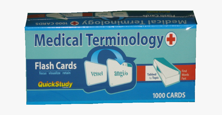 Medical Terminology Flash Cards"
 Class= - Medical Terminology - The Body, HD Png Download, Free Download