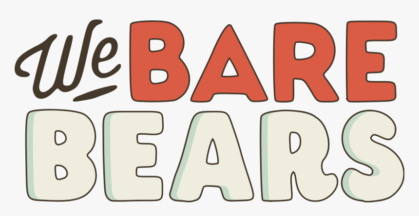 We Bare Bears Text, HD Png Download, Free Download