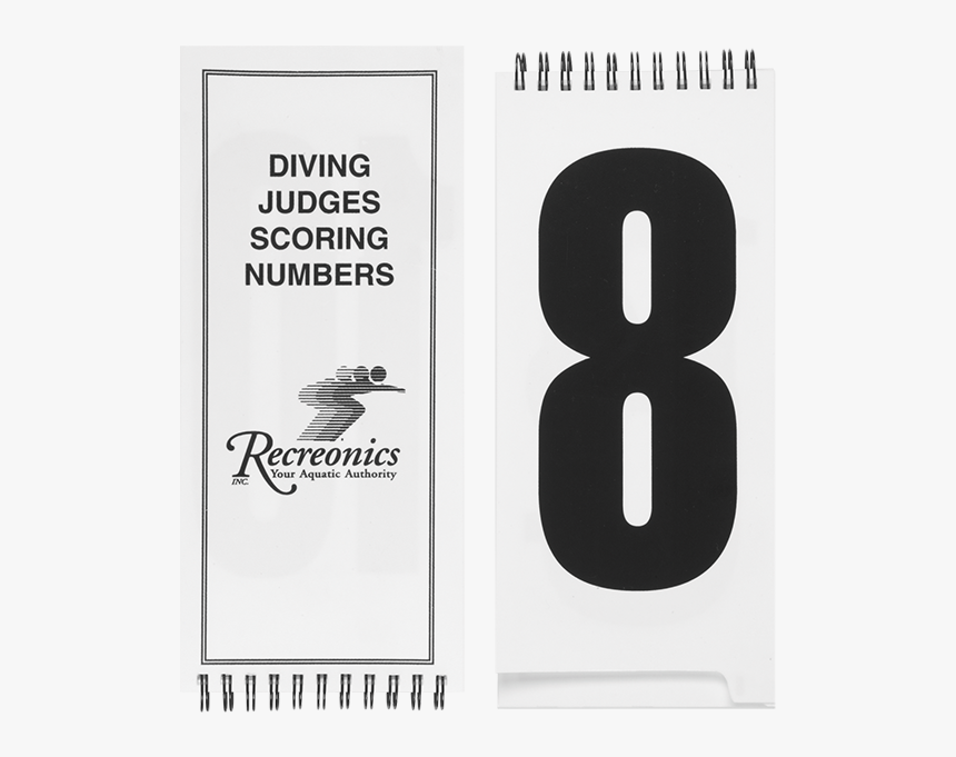 Diving Judges Flip-style Dive Scoring Flash Cards - Diving Judges Scoring Numbers, HD Png Download, Free Download