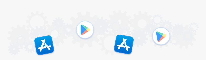 Icons For The Google Play Store And App Store - Circle, HD Png Download, Free Download