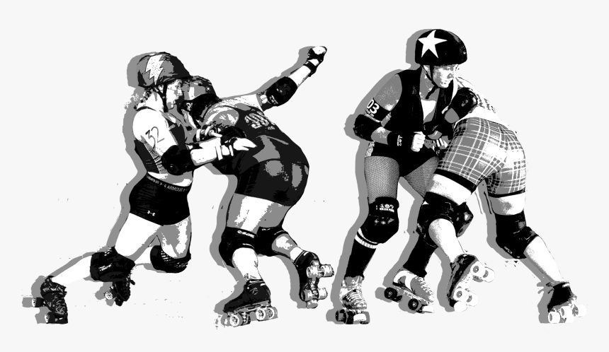 Texas Rollergirls - Logo Texas Roller Derby, HD Png Download, Free Download