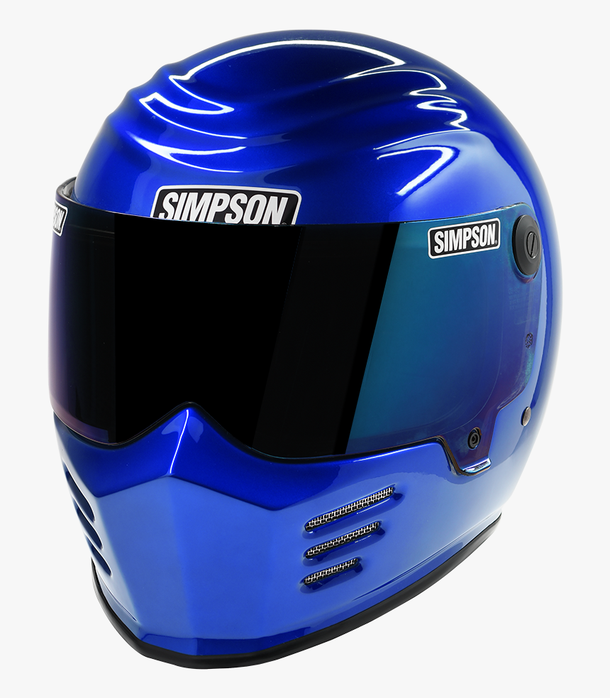 Simpson Helmet Outlaw Bandit Blue, HD Png Download, Free Download