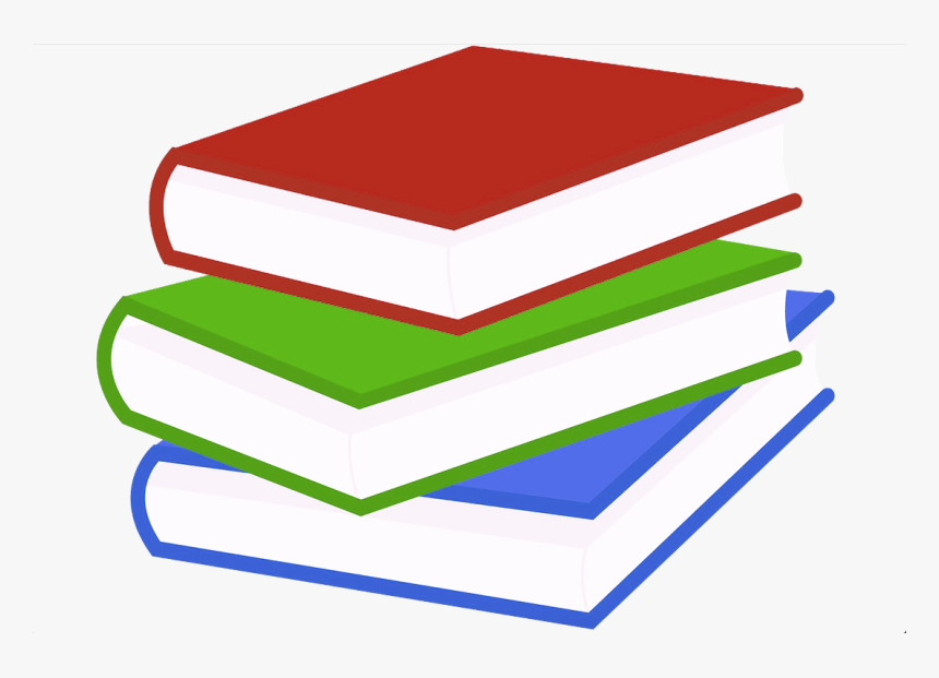 Transparent Stack Of Books, HD Png Download, Free Download