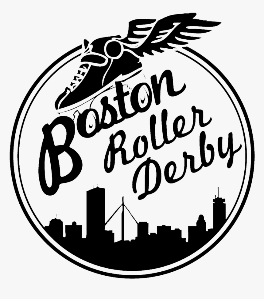 Roller Derby Png , Png Download - Boston Roller Derby Logo, Transparent Png, Free Download