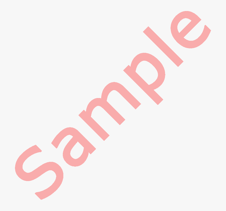 Sample Watermark No Background, HD Png Download, Free Download