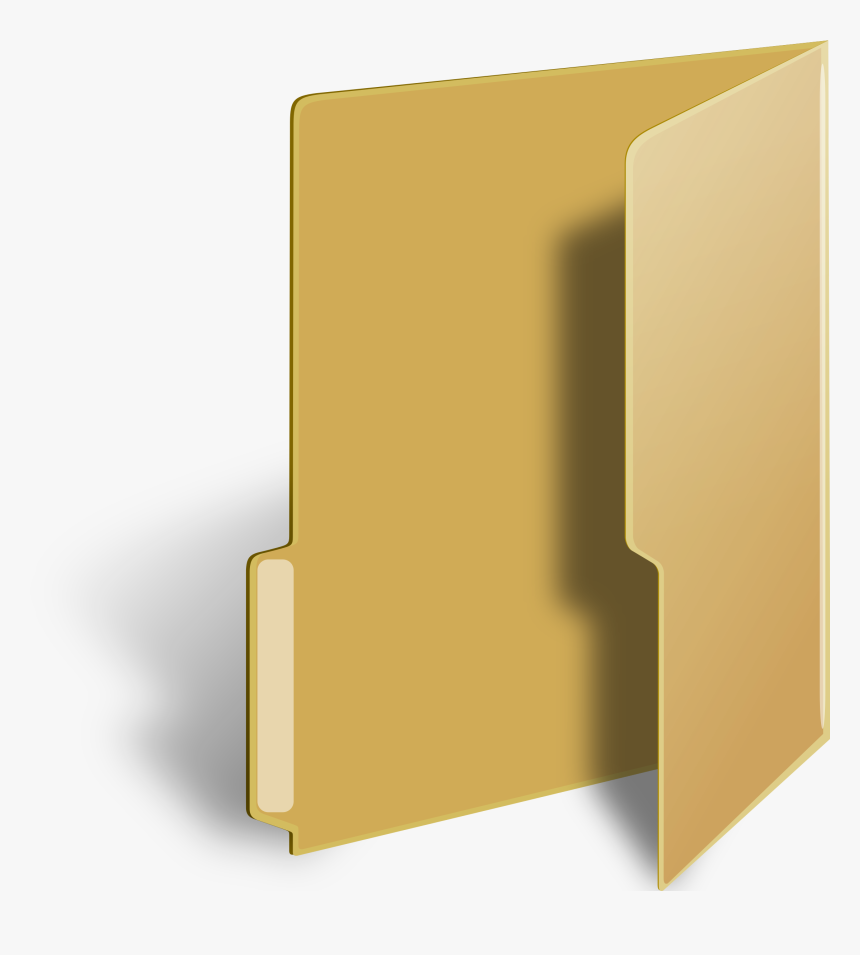 Vista Style Folder Clip Arts - Windows Folder Icon Transparent, HD Png Download, Free Download