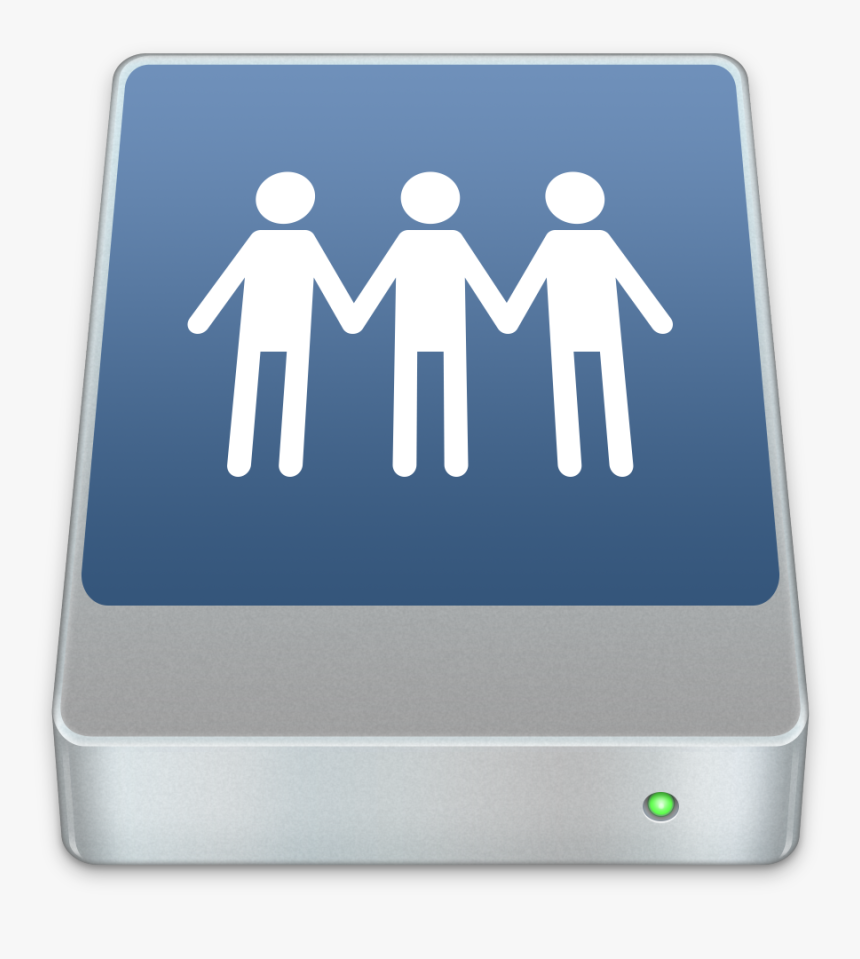 Network Drive Icon Mac, HD Png Download, Free Download