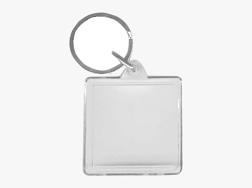 Snap-in Square Flat Key Tag - Keychain, HD Png Download, Free Download