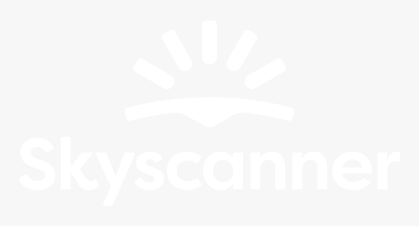 Skyscanner Logo Lockupvertical White Rgb Johns Hopkins White Logo Hd Png Download Kindpng