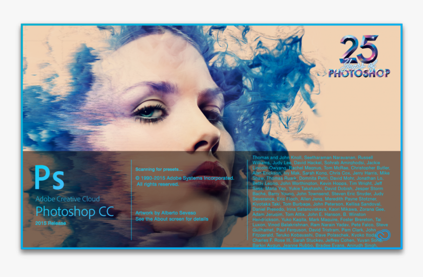 Screen Shot 2015 06 15 At - Photoshop 2015 Splash Screen, HD Png Download, Free Download