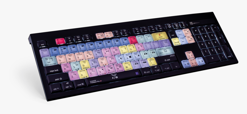 Logic Premiere Pro Keyboard, HD Png Download, Free Download