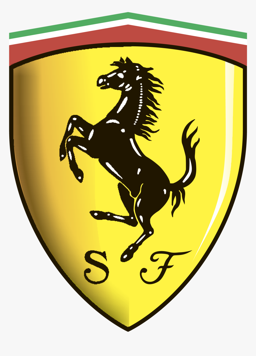 Ferrari Logo Png, Transparent Png - kindpng