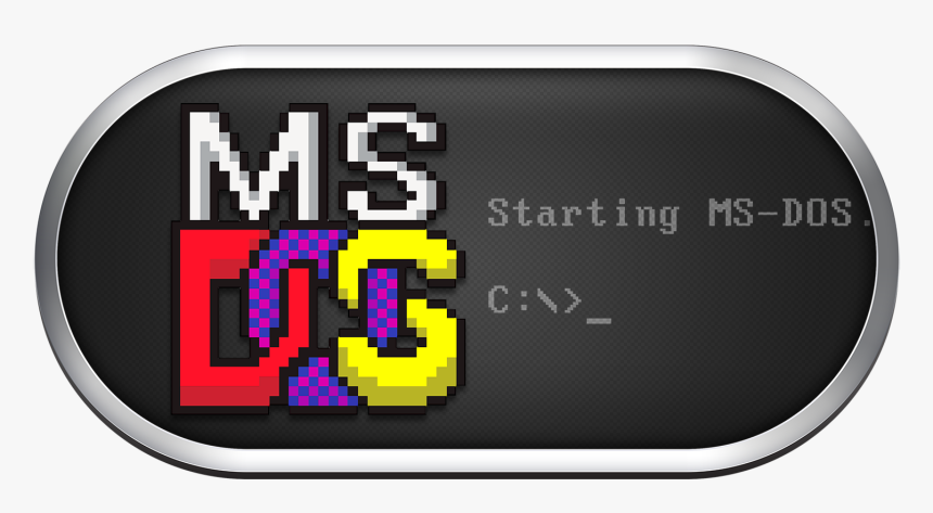 Ms Dos, HD Png Download, Free Download