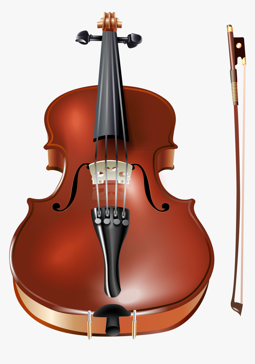 Violin & Bow Png Image - Png Image Music Instrument, Transparent Png, Free Download