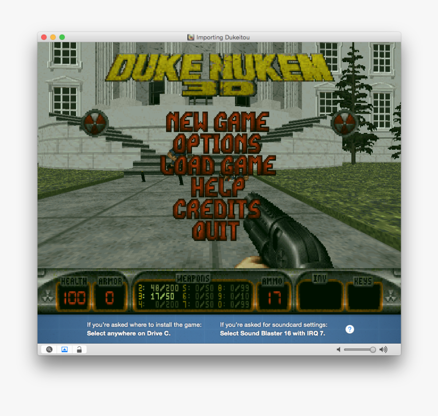 Duke Nukem 3d Msdos, HD Png Download, Free Download