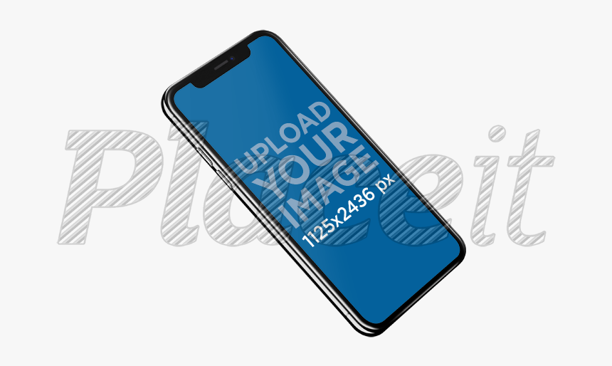 Phone Transparent Png - Iphone X Angled, Png Download, Free Download