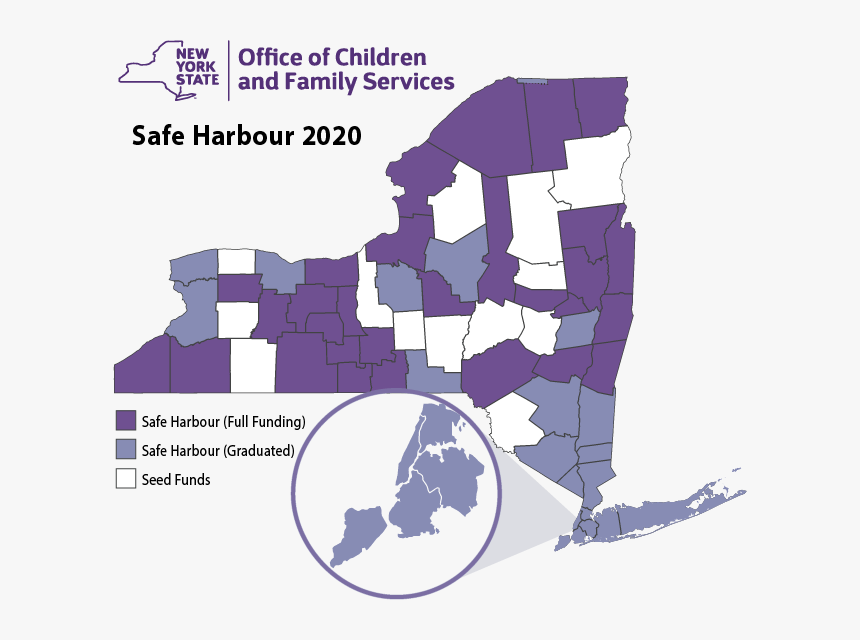 Safe Harbour Ny Map - Map Of Ticks In Ny, HD Png Download, Free Download