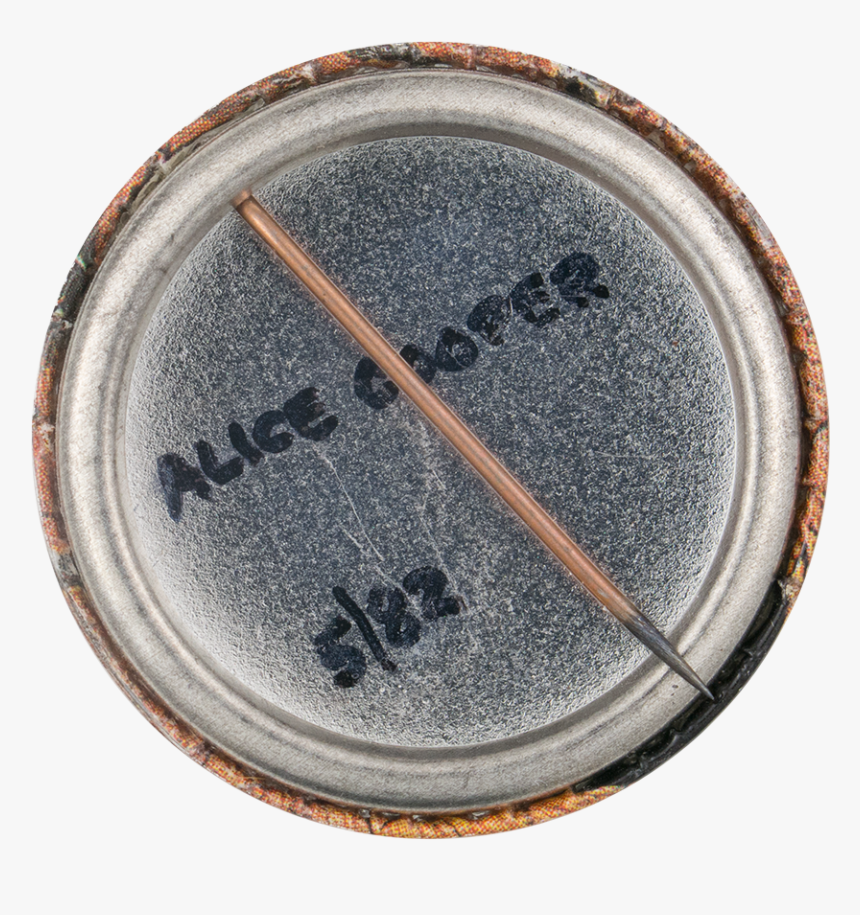 Alice Cooper Schools Out Button Back Music Button Museum - Circle, HD Png Download, Free Download
