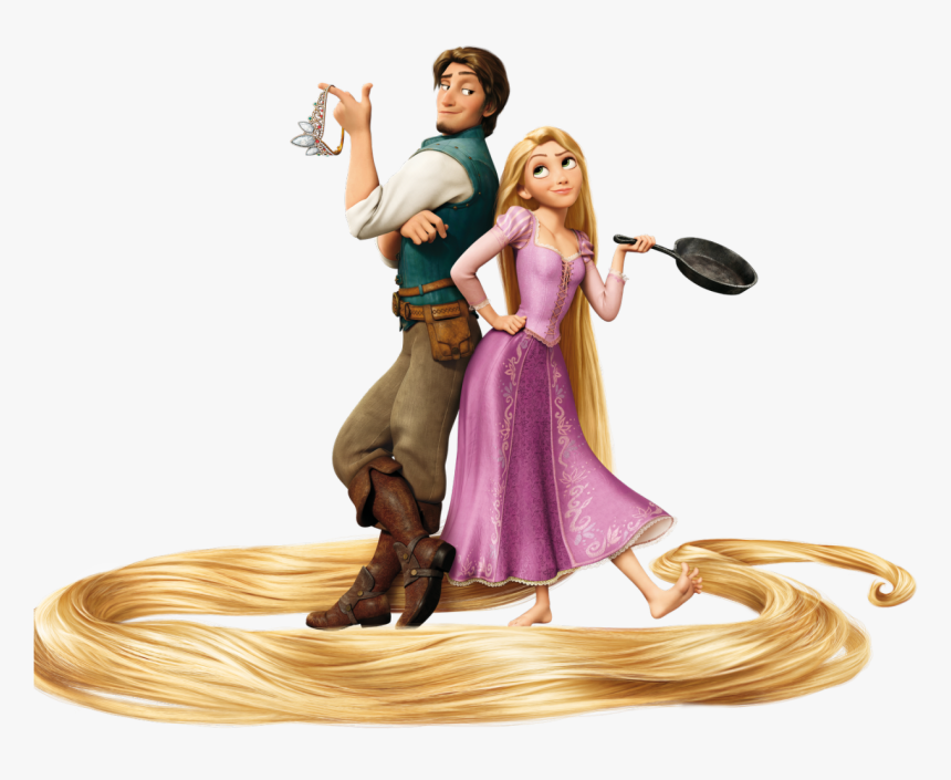 Rapunzel Y Flynn Rider, HD Png Download, Free Download