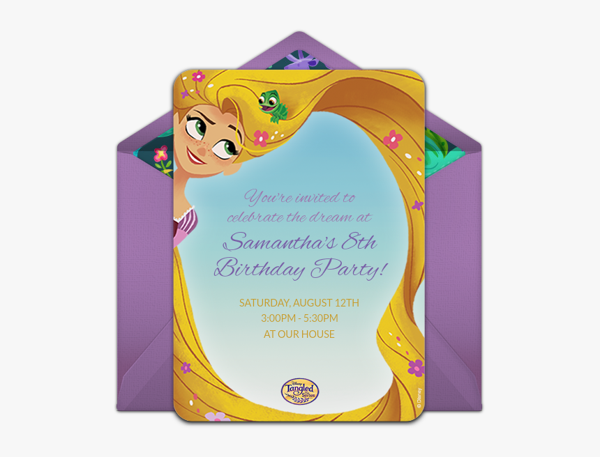Tangled The Series Invitations, HD Png Download, Free Download